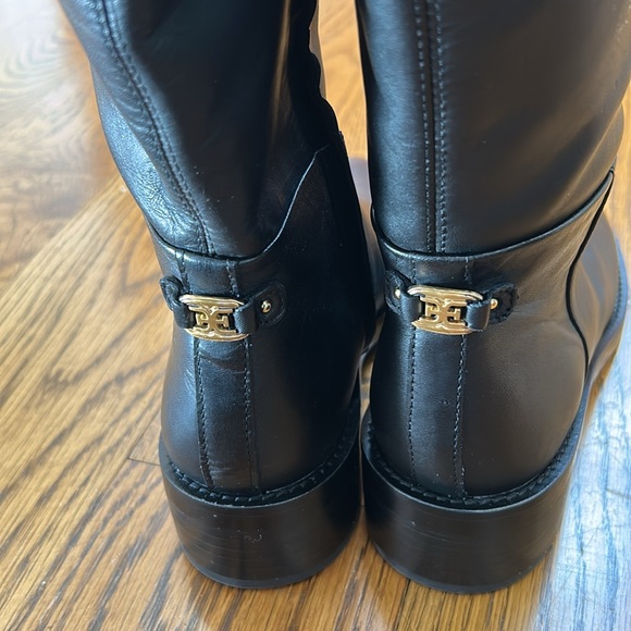 🆕 SAM ELDERMAN MABLE BLACK LEATHER RIDING BOOT - Picture 11 of 11